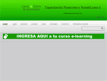 Tablet Screenshot of lauragarzayasociados.com